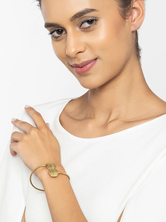 Adjustable Brass Bracelet