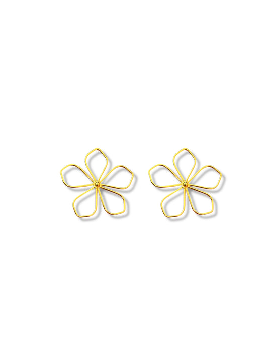 Blooming Gold Earrings