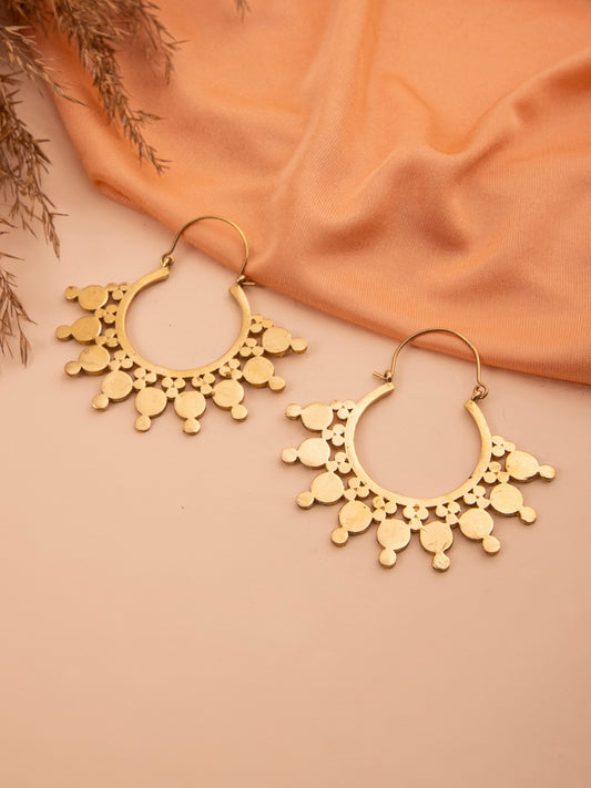 Sunrise Dot Earrings
