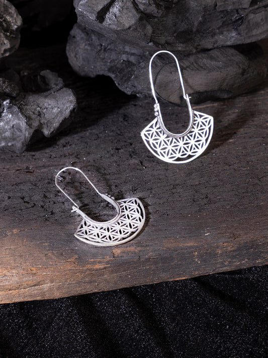 Bohemian Style Oxidised Earrings