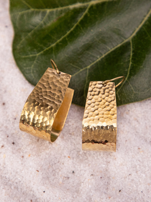 Chunky Gold Earrings
