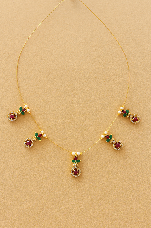 Invisible Multi-stone Chain