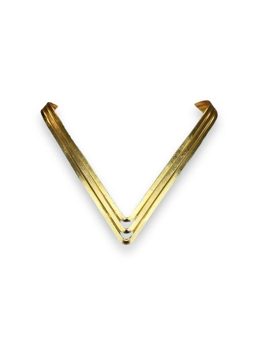 Statement Collar Neck Piece Gold