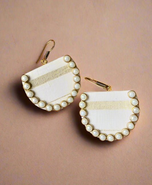 Kerala Kasavu Earrings