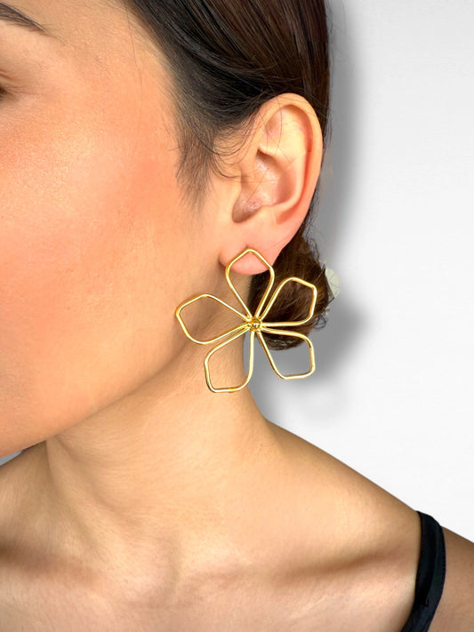 Blooming Gold Earrings