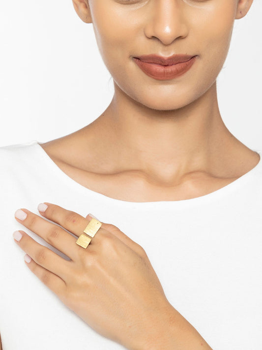 Statement Brass Ring