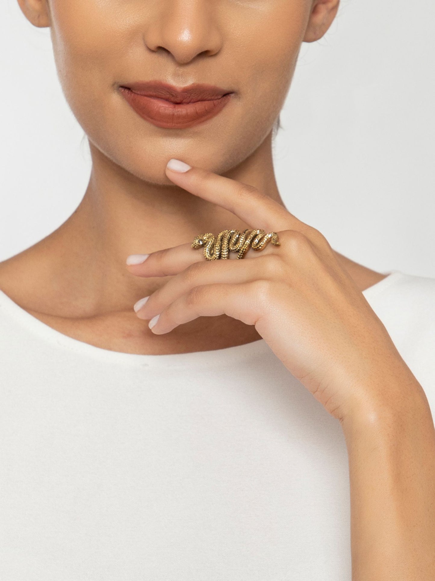 Snake Statement Ring